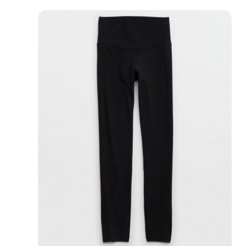 OFFLINE by Aerie Real Me XTRA High Waisted Leggings True Black M Regular